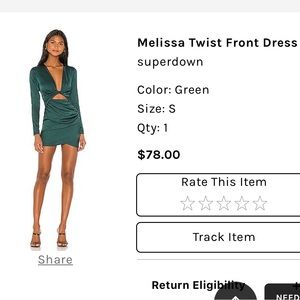 Revolve Superdown mini dress